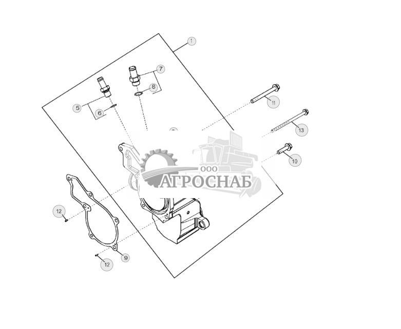 5702 Крышка водяного насоса - ST130098 317.jpg